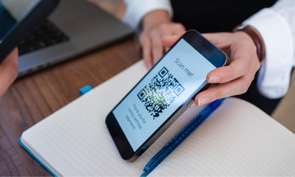 QRコード情報をスマートフォン上で表示_QRイベント受付